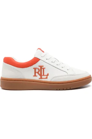 Ralph Lauren Sneakers mit Logo-Prägung