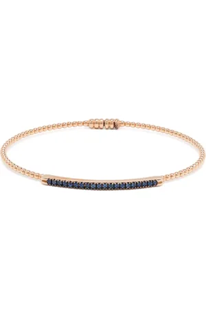 ROSEKEY 18kt Rotgoldarmband mit Saphiren