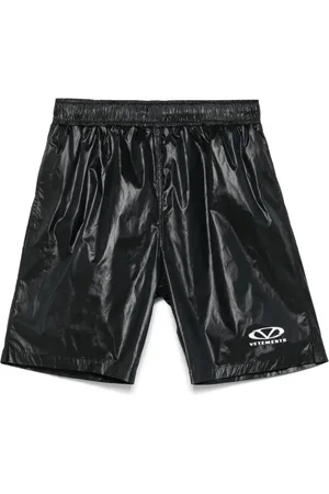 Vetements Badeshorts mit ovalem Logo