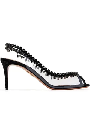 Aquazzura Temptation Crystal Pumps 75mm