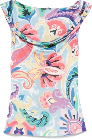 Etro Oberteil mit Paisley-Print