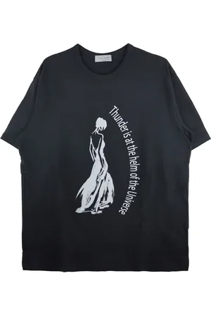 YOHJI YAMAMOTO T-Shirt mit Logo-Print