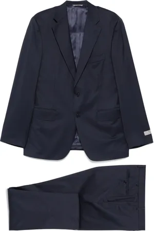 CANALI Anzug mit Mini-Karomuster