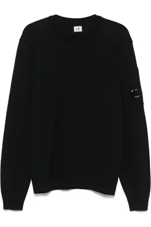 C.P. Company Pullover mit Lens-Detail