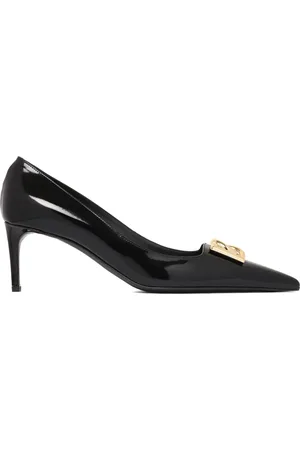 Dolce & Gabbana Pumps mit Logo-Schild 90mm