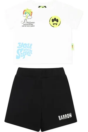 BARROW Set aus T-Shirt und Shorts mit Print