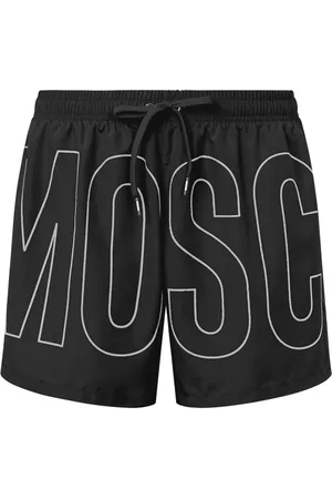 Moschino Badeshorts mit Logo-Print