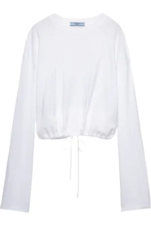 Prada Langarmshirt aus Strickjersey