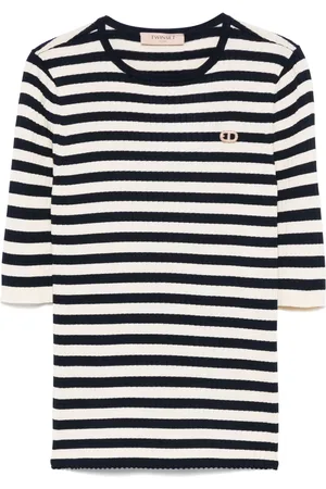 Twin-Set Gestreiftes T-Shirt