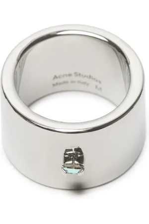 Acne Studios Ring mit Kristallen