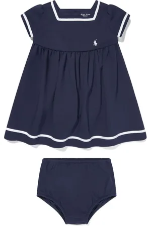 Ralph Lauren Kleid mit Polo Pony-Stickerei (2er-Set)