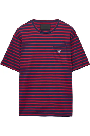 Prada Gestreiftes T-Shirt