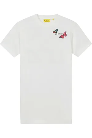 OFF-WHITE T-Shirtkleid mit Print
