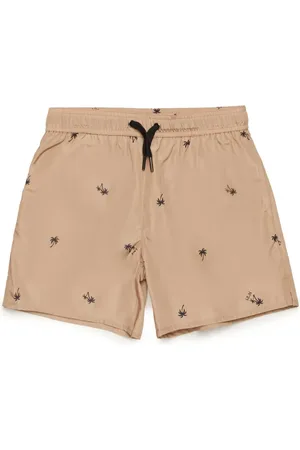 Nº21 Badeshorts mit Palmen-Print