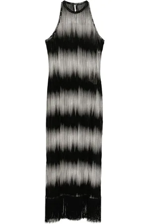 Tessitura Body Couture Kleid mit Fransen