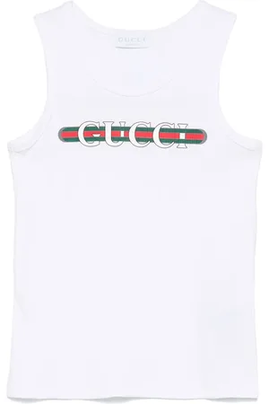 Gucci Trägershirt mit Webstreifen