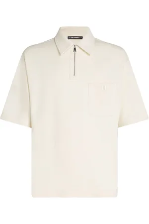 Karl Lagerfeld Poloshirt mit Logo-Stickerei