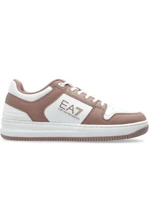 EA7 Sneakers mit Logo-Prägung