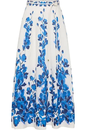 Rebecca Vallance Midirock mit Blumenmotiv
