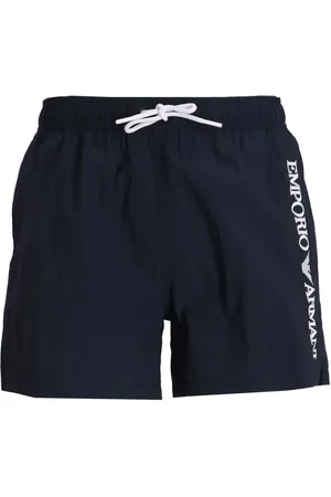 Emporio Armani Badeshorts mit Logo-Stickerei