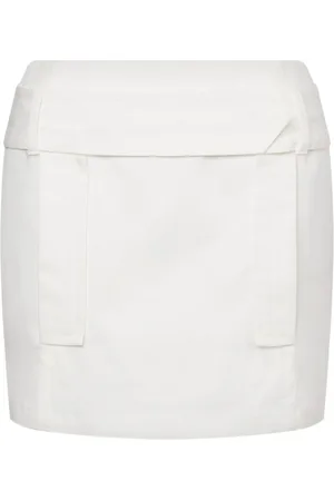 Alberta Ferretti Minirock aus Baumwollstretch