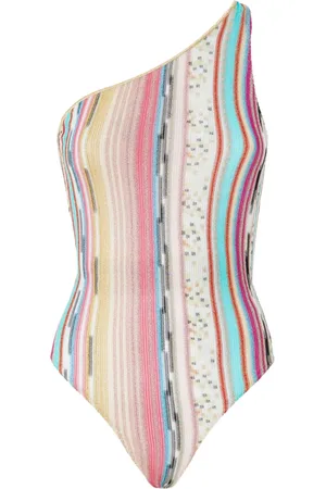Missoni Gestreifter Badeanzug
