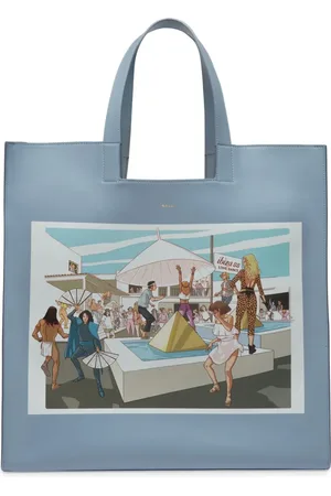 Bally X DJ Leo Mas Dancing Amnesia Tote Bag