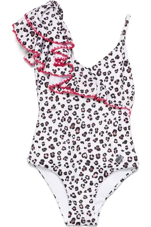 MONNALISA Badeanzug mit Leoparden-Print