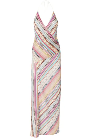 Missoni Gestreiftes Maxikleid
