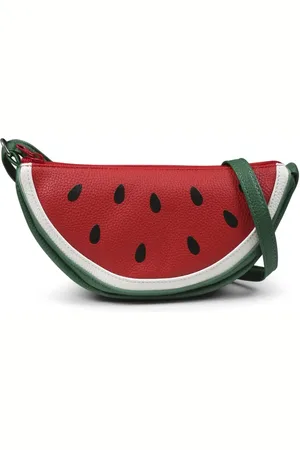 Molo Schultertasche mit Wassermelonen-Print