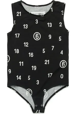 Maison Margiela Body mit Nummern-Print