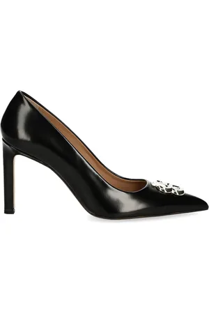HUGO BOSS Pumps mit Logo-Schild 100mm