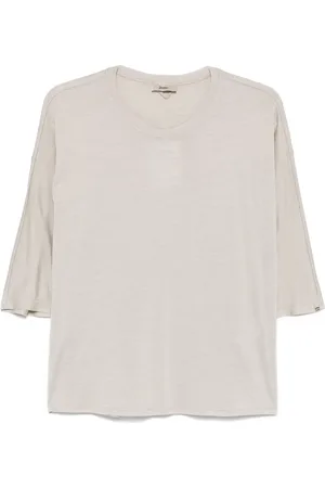 HERNO T-Shirt mit rundem Ausschnitt
