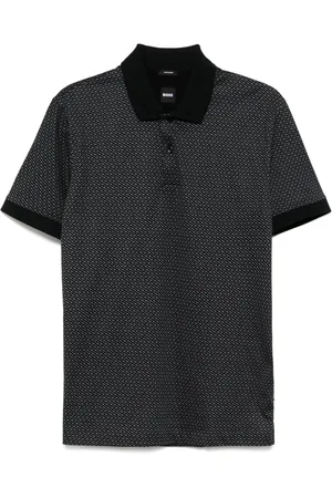 HUGO BOSS Gemustertes Poloshirt