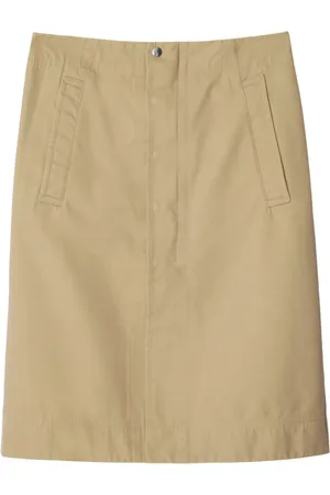 Burberry Midirock aus Popeline