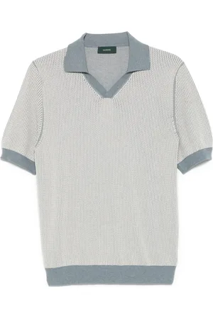 ZANONE Gestricktes Poloshirt