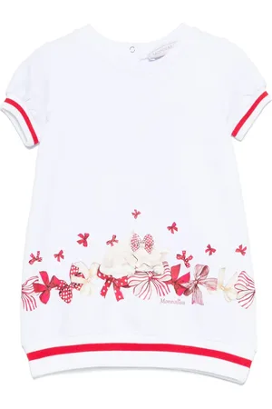 MONNALISA Kleid mit Schleifen-Print