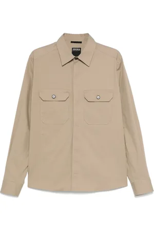 Ermenegildo Zegna Hemd aus Popeline