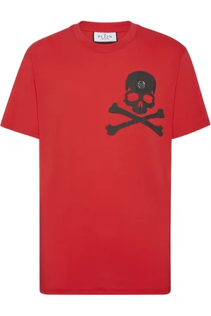 Philipp Plein T-Shirt mit Totenkopf-Print
