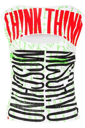 Moschino T-Shirt mit Logo-Print