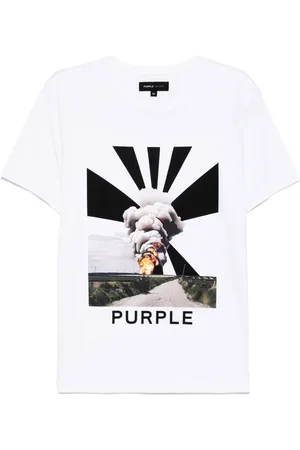 Purple Brand T-Shirt mit grafischem Print