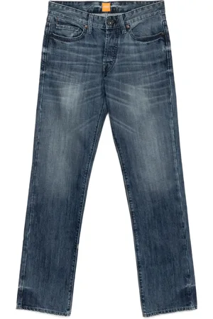 HUGO BOSS Jeans mit geradem Bein