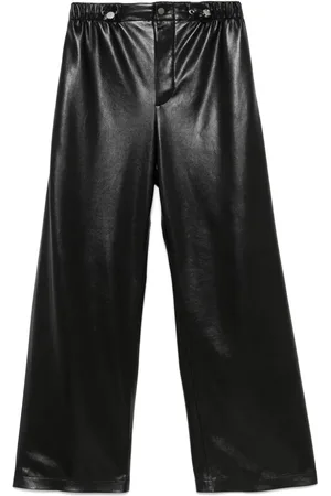 Nanushka Hose aus Faux-Leder