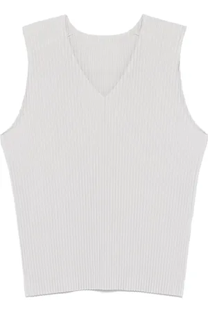 Issey Miyake Top mit Falten