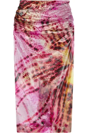 DRIES VAN NOTEN Rock mit Print