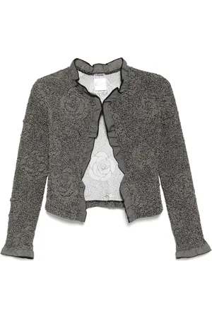 CHANEL 2004 Jacke ohne Kragen