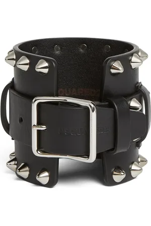 Dsquared2 Lederarmband mit spitzen Nieten