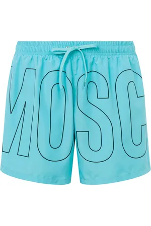 Moschino Badeshorts mit Logo-Print