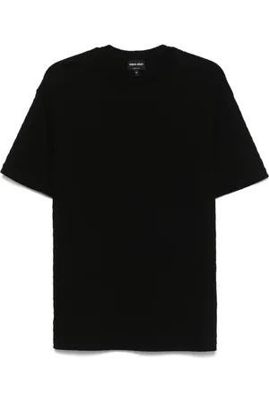 Emporio Armani Texturiertes T-Shirt