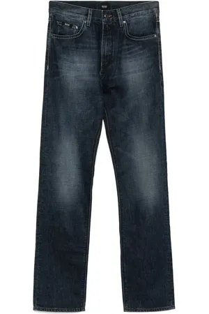 HUGO BOSS Jeans mit geradem Bein